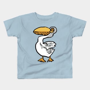 Big beaked pelican Kids T-Shirt